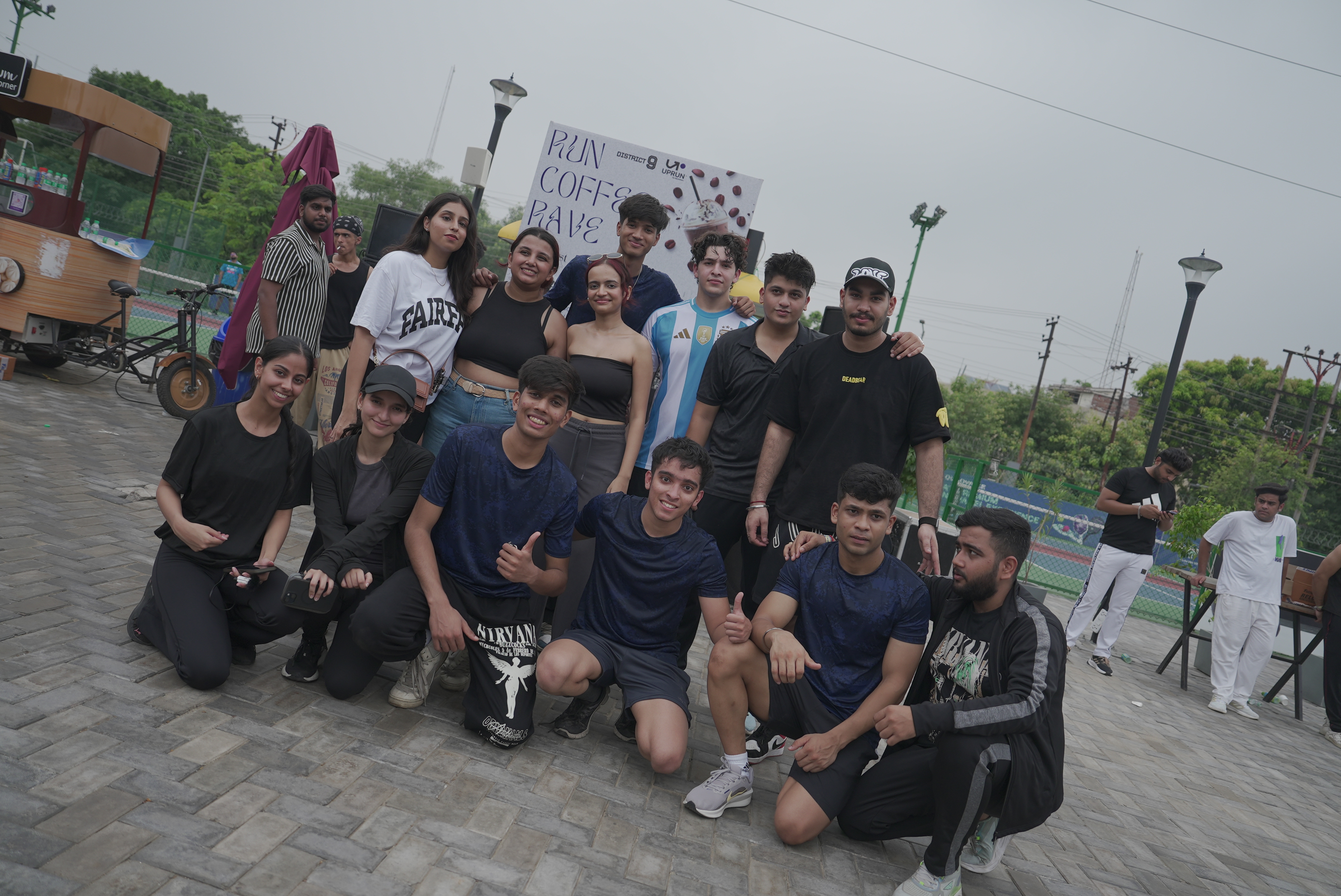 Friends at an Uprun gathering